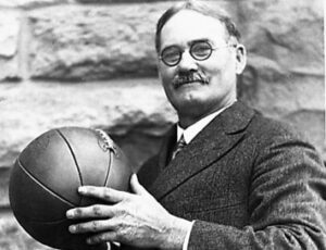 Naismith invents basketball on December 21,1891