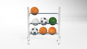basketball rack dimensions