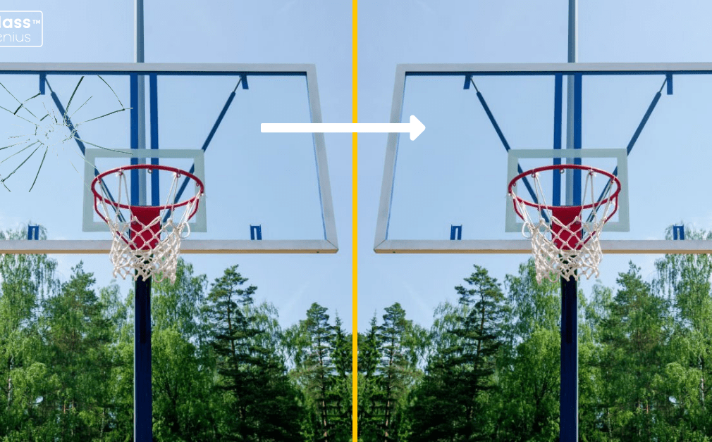 basketball Plexiglass Replacement