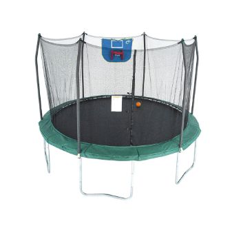 basketball hoop trampoline