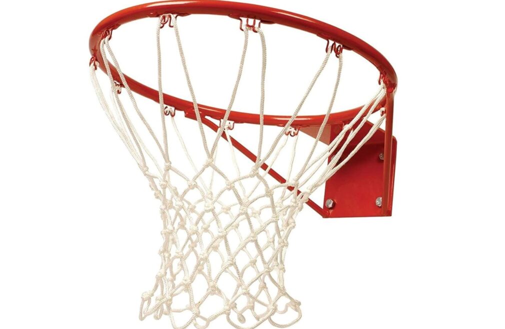 basketball rim with net