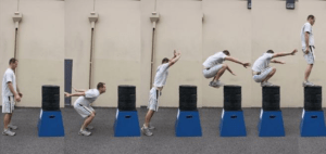 vertical jump exercise